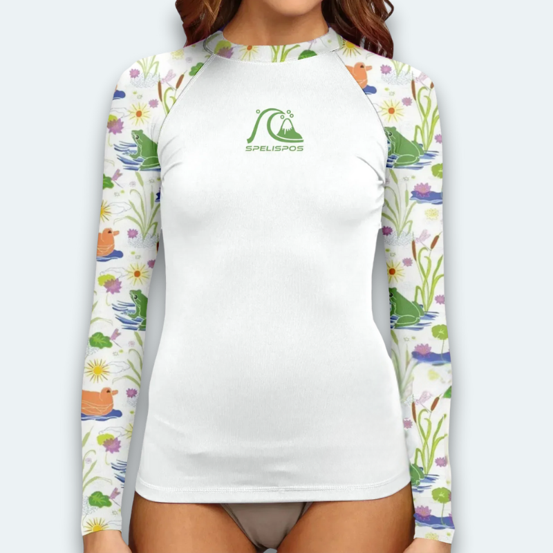 Rashguard Femme Grenouille verte