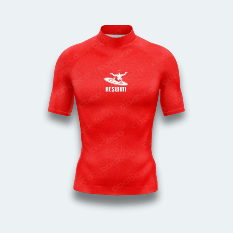 Rashguard Homme uni manches courtes