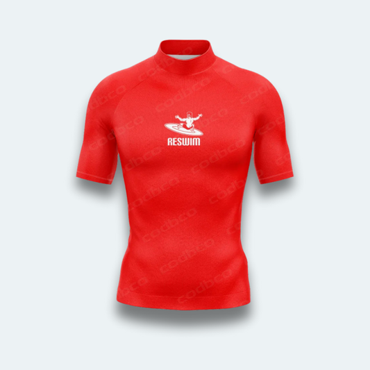 Rashguard Homme uni manches courtes