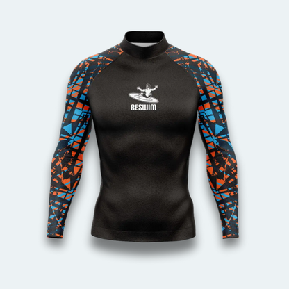 Rashguard Homme Mosaïque Long