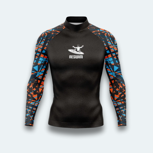 Rashguard Homme Mosaïque Long