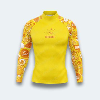 Rashguard Homme Cerise Jaune