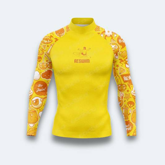 Rashguard Homme Cerise Jaune