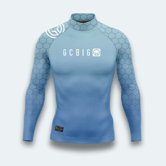 Rashguard Homme Abeille Bleu
