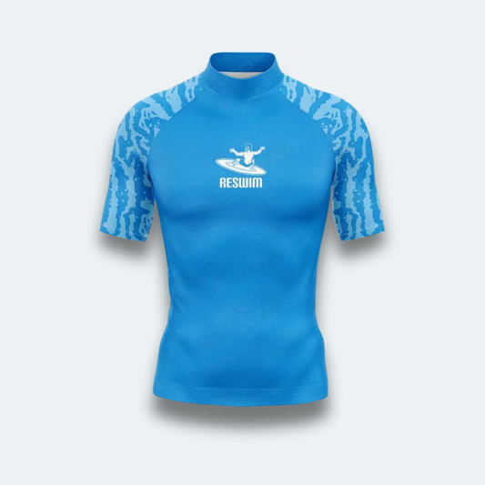Rashguard Homme Camo Bleu