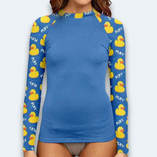 Rashguard Femme Canard Game