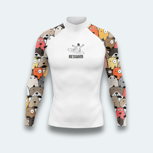 Rashguard Homme Toutou ouaf
