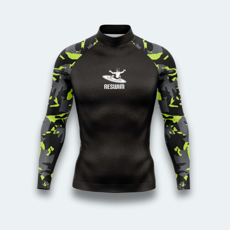 Rashguard Homme Camouflage Long