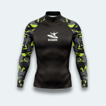 Rashguard Homme Camouflage Long