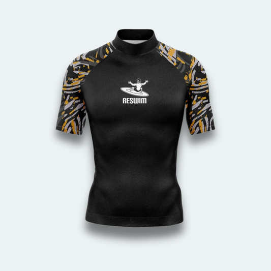 Rashguard Homme Art Jaune