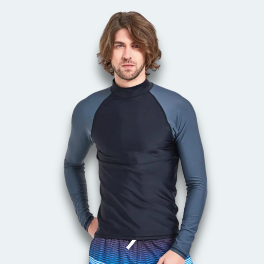 Rashguard Homme uni manches longues