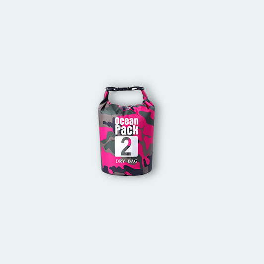 Sac de plongée étanche camouflage 2L
