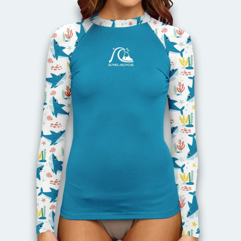 Rashguard Femme Dady Shark