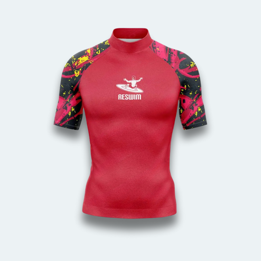 Rashguard Homme Splash Rose