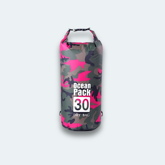 Sac de plongée étanche camouflage 30L
