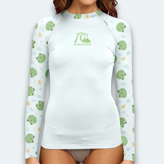 Rashguard Femme Cute Frog