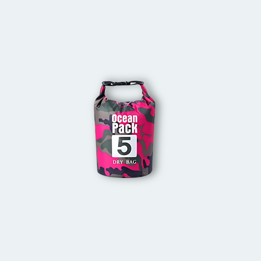 Sac de plongée étanche camouflage 5L