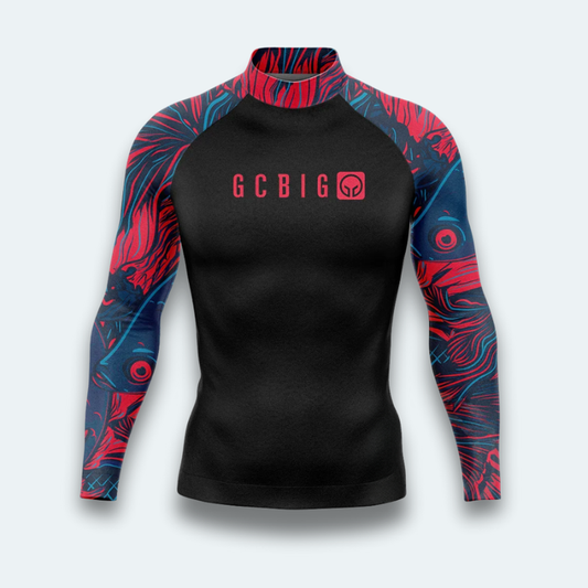 Rashguard Homme Red Fish