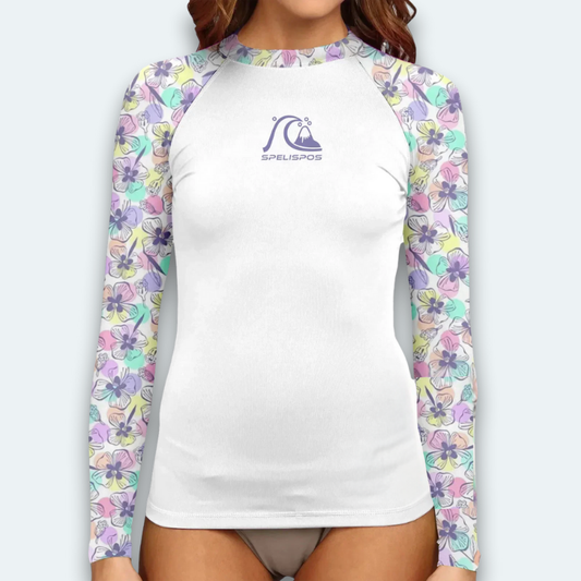 Rashguard Femme Capucine Violette