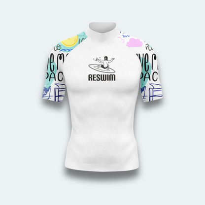 Rashguard Homme Nuage Rose