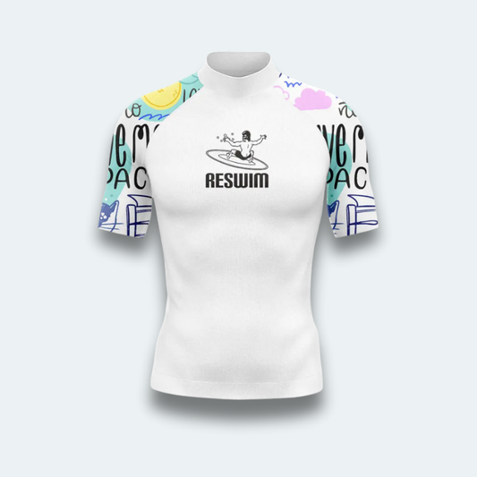 Rashguard Homme Nuage Rose