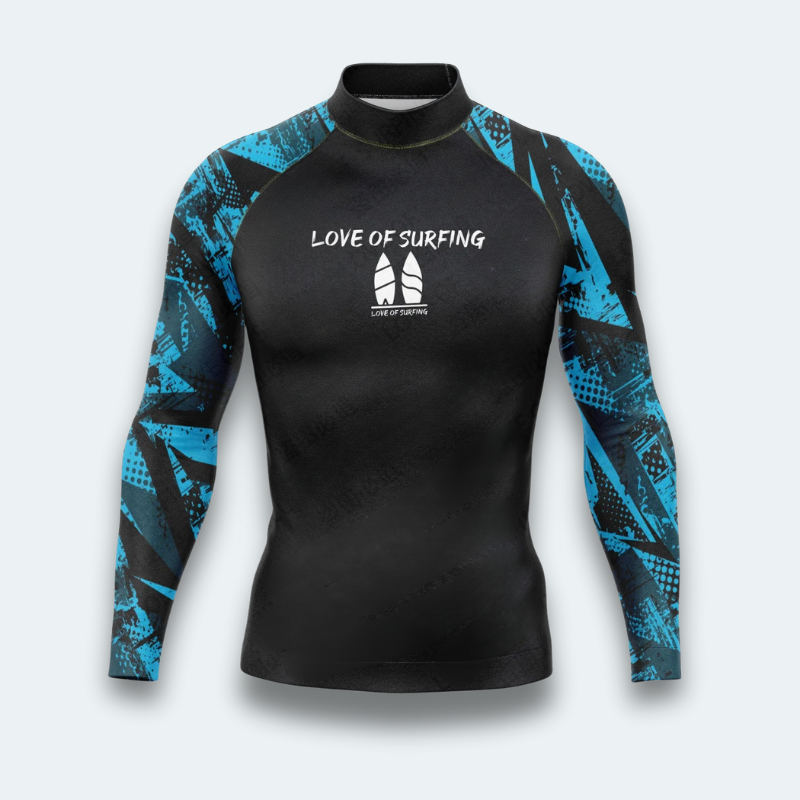 Rashguard Hommes Rubuste Noir