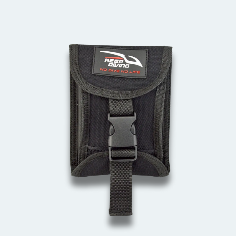 Lot de 2 Pochettes pour ceinture poids plongée