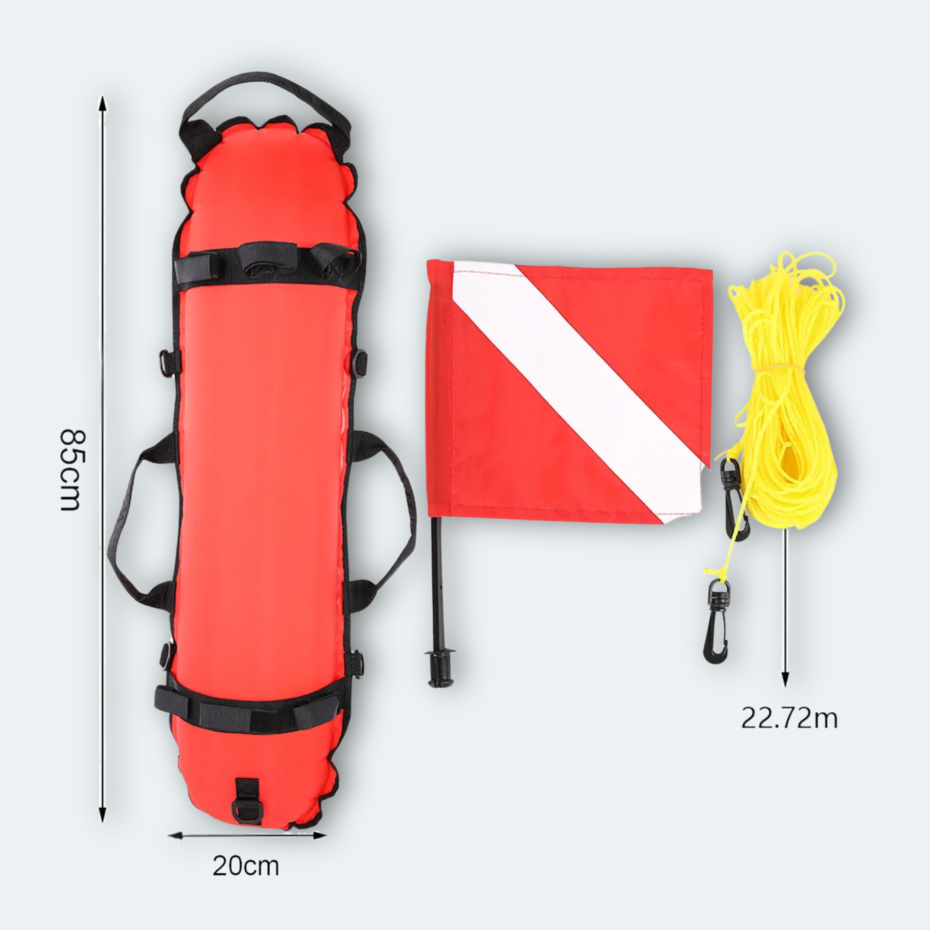 Bouée de signalisation plongeur