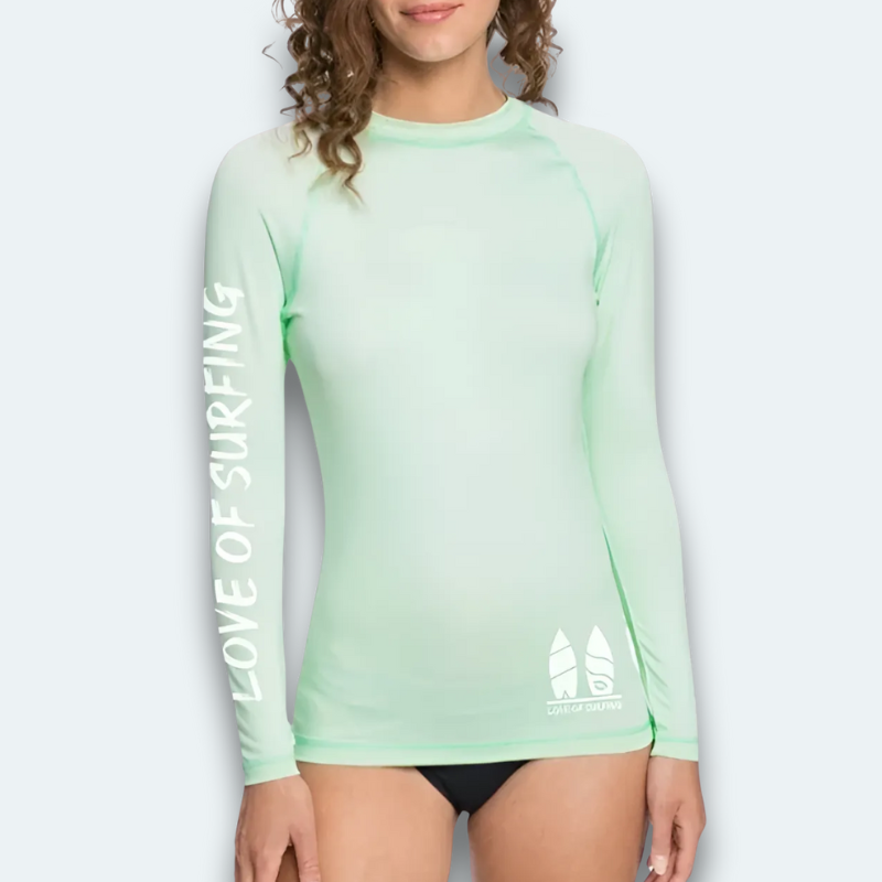 Rashguard Femme uni manches longues
