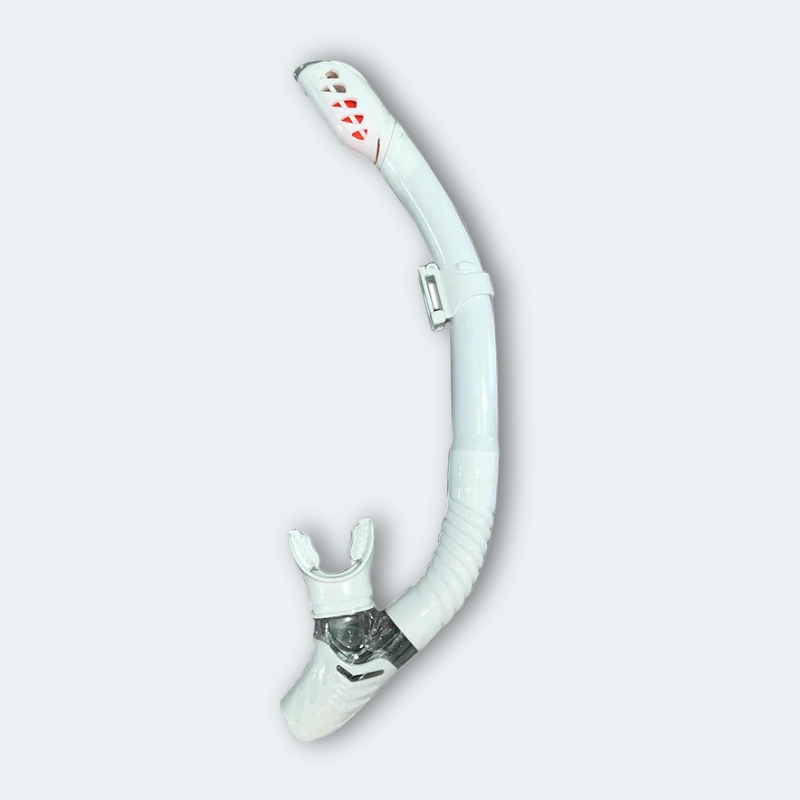 Tuba plongée professionnel Blanc