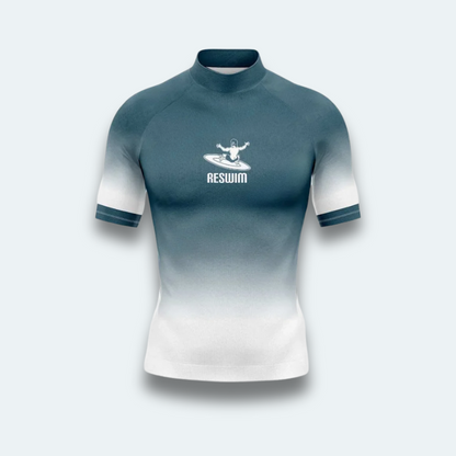 Rashguard Homme Dégradé Blanc