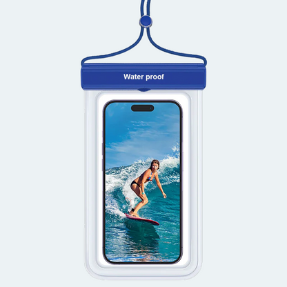 Pochette étanche téléphone portable jusqu'à 6,5" anti explosion 30M
