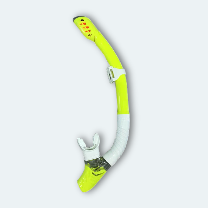 Tuba plongée professionnel Blanc