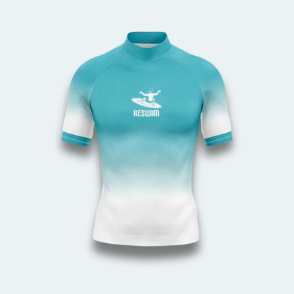 Rashguard Homme Dégradé Blanc
