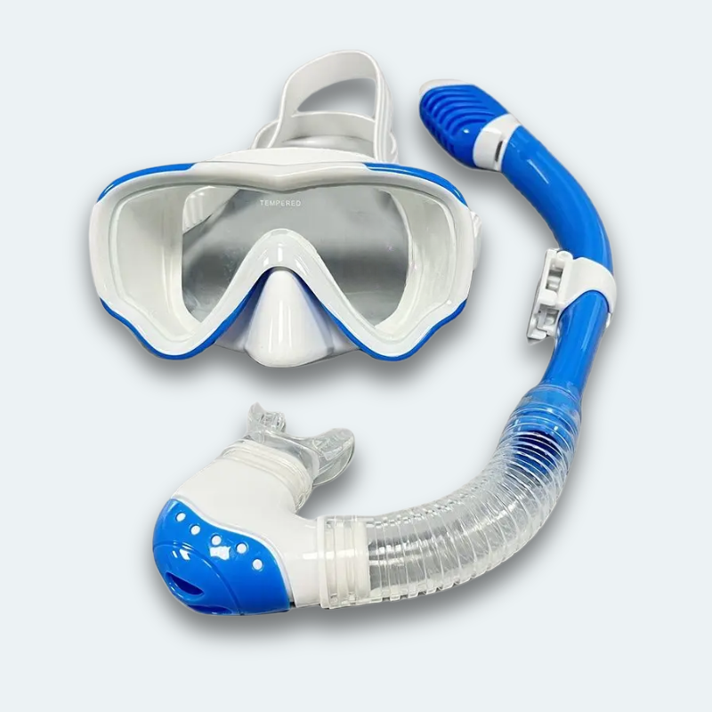 Masques de plongée avec tuba de qualité professionnel pour enfant (6-10 ans)