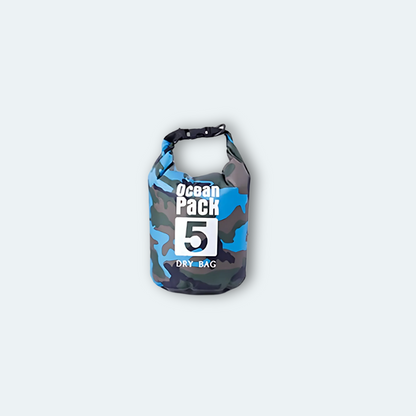 Sac de plongée étanche camouflage 5L