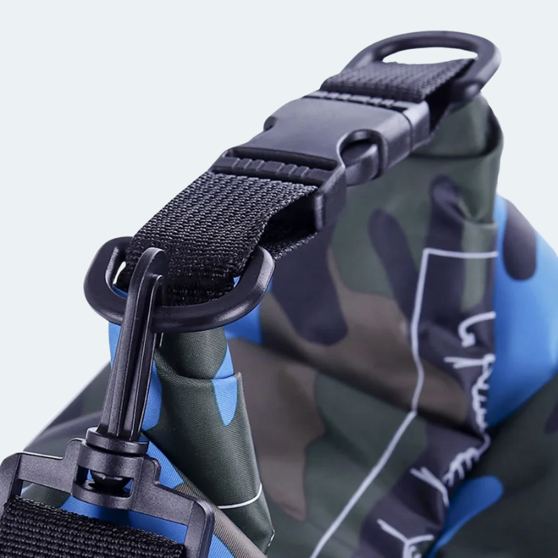 Sac de plongée étanche camouflage 20L
