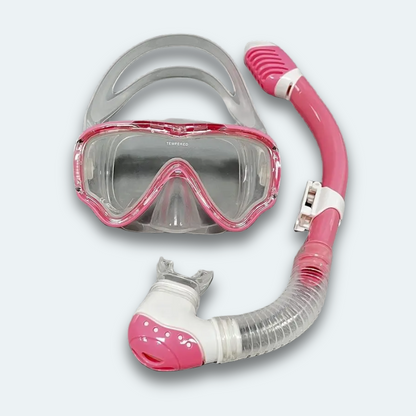 Masques de plongée avec tuba de qualité professionnel pour enfant (6-10 ans)