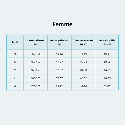 Top néoprène femme 2mm