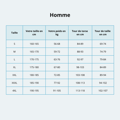 Top néoprène Homme 2mm