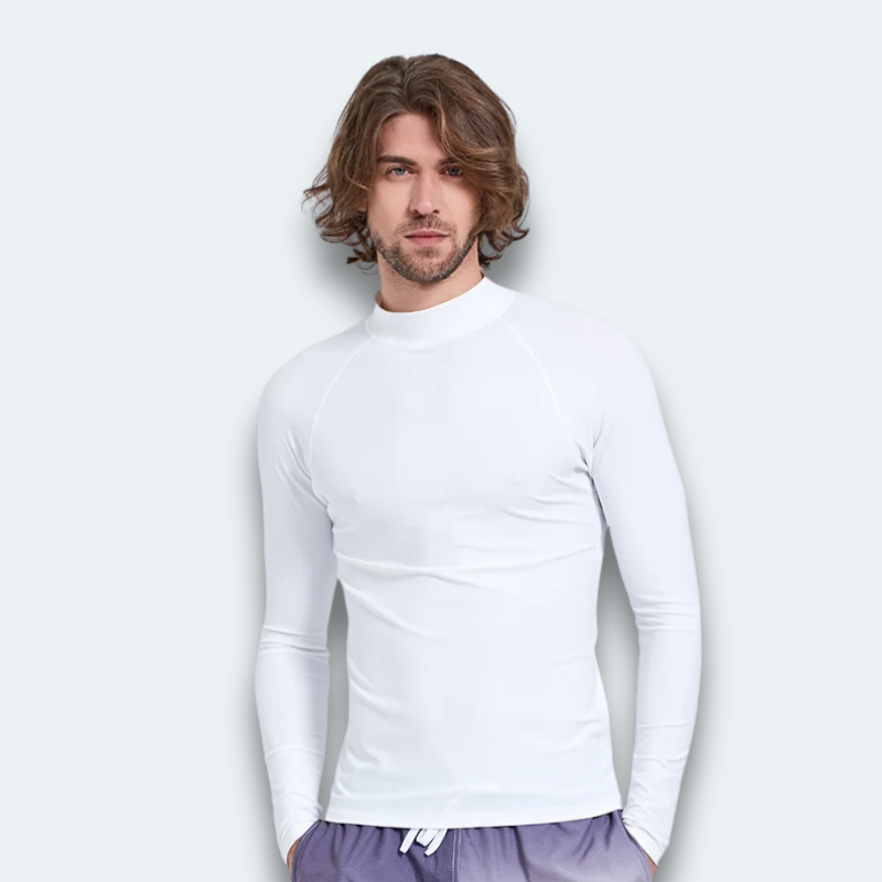 Rashguard Homme uni manches longues