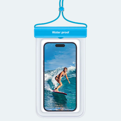 Pochette étanche téléphone portable jusqu'à 6,5" anti explosion 30M