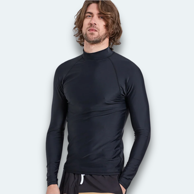 Rashguard Homme uni manches longues