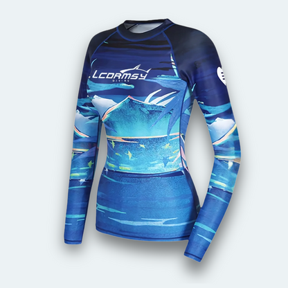 Rashguard femme  Glacier