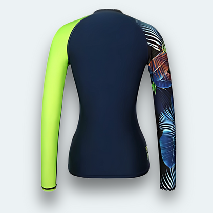 Rashguard femme  Bleu nuit