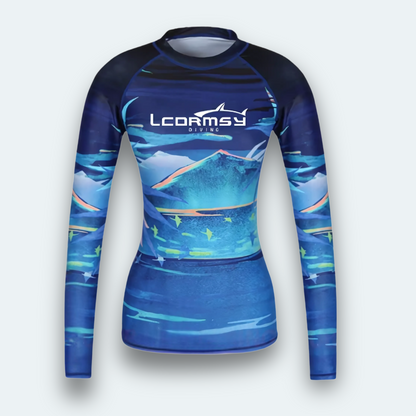 Rashguard femme  Glacier