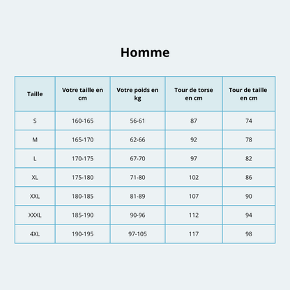 Combinaison plongée Homme en néoprène 5mm