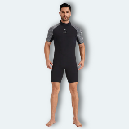 Combinaison plongée shorty Homme en néoprène 3mm