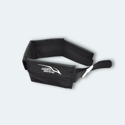 Ceinture poids plongée 4 compartiments