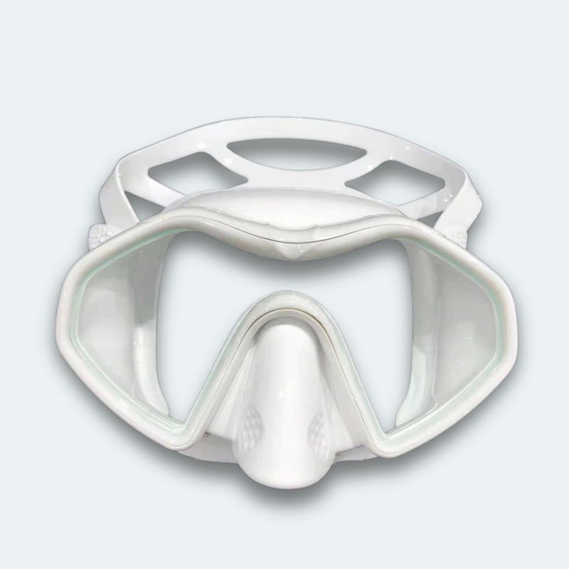 Masque de plongée professionnel adulte anti buée, verre trempé et haute résistance aux chocs
